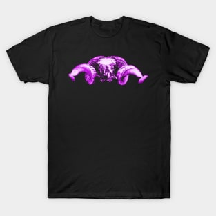 Ram Skull Purple T-Shirt